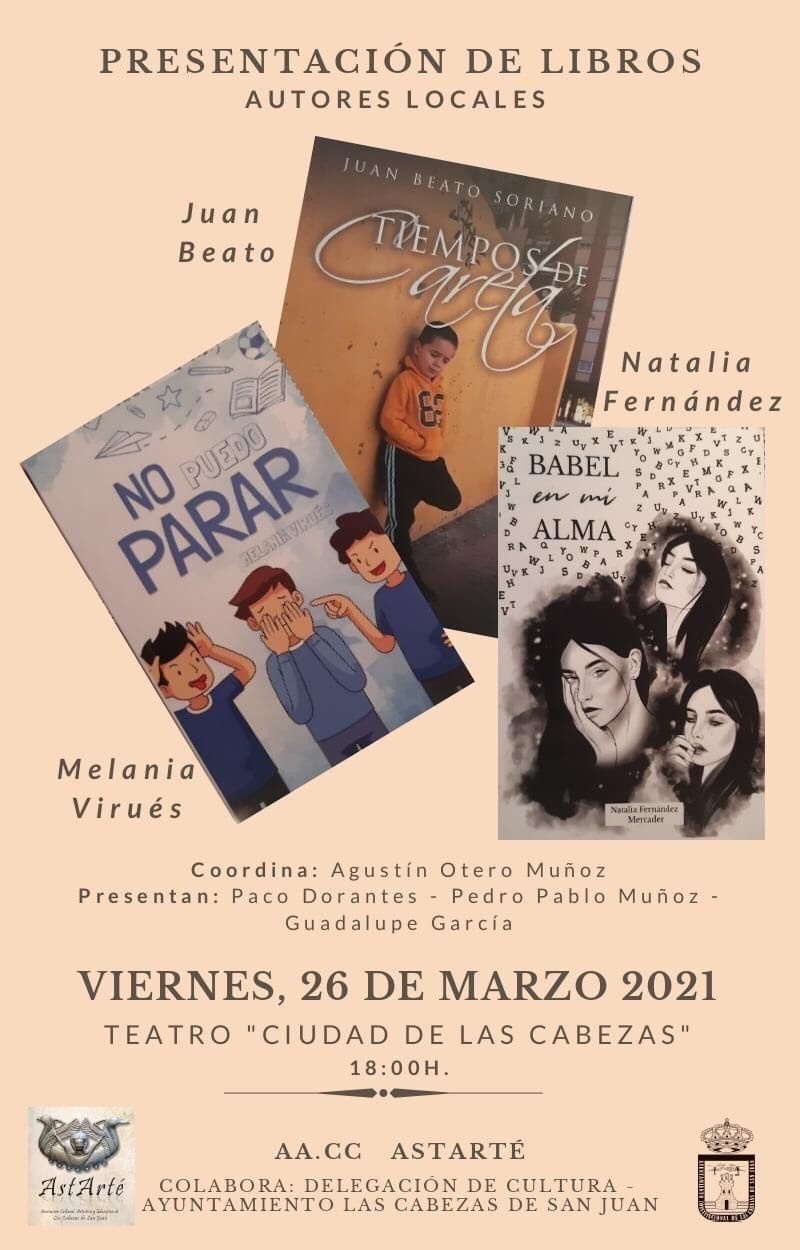 Presentación libros autores locales