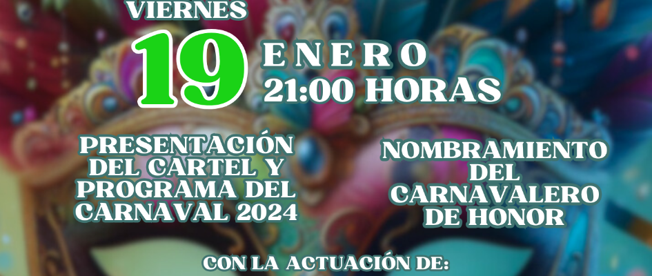 Cartel Carnaval Fotográfico Multicolor(1)